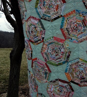 Selvage Quilt by Jacquie