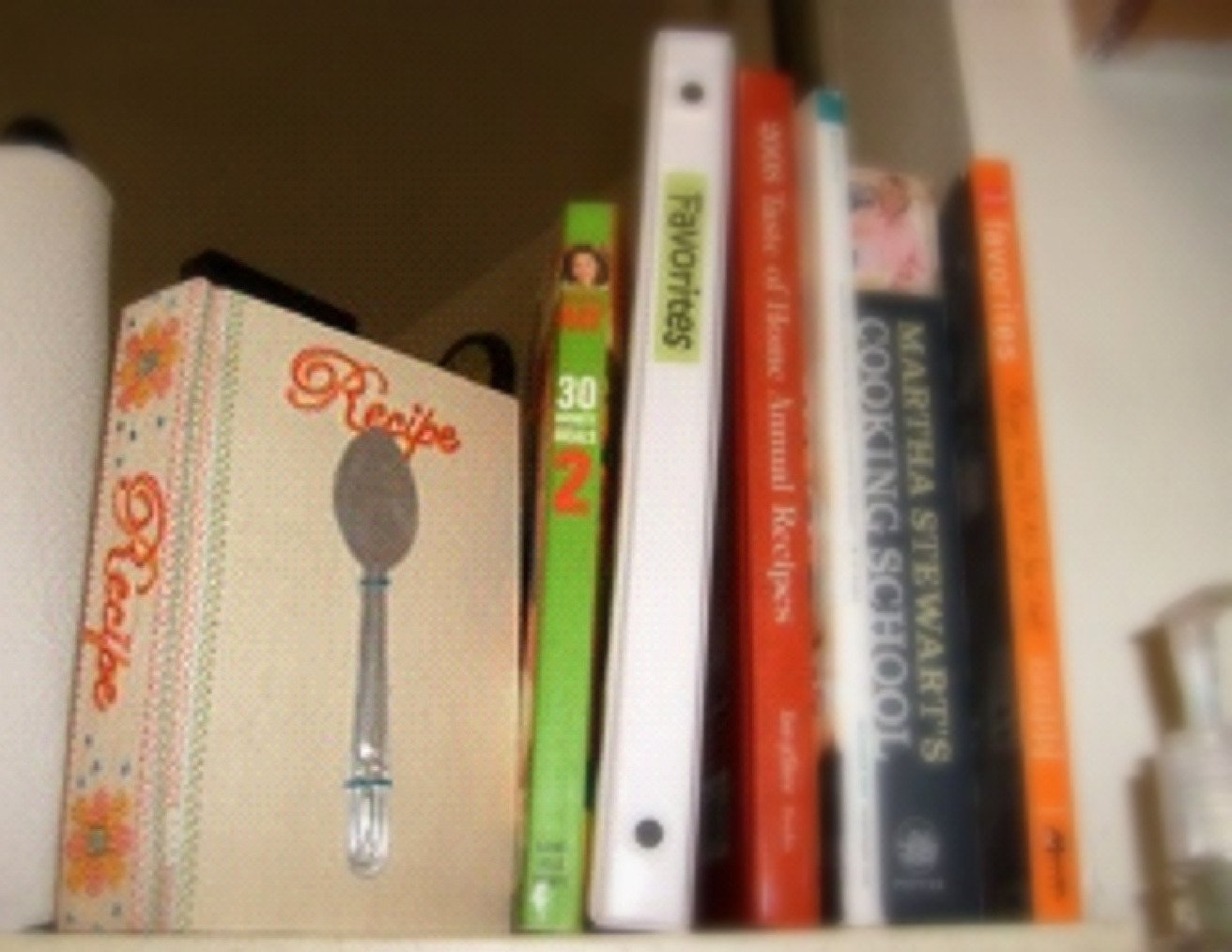 my small library of cookbooks