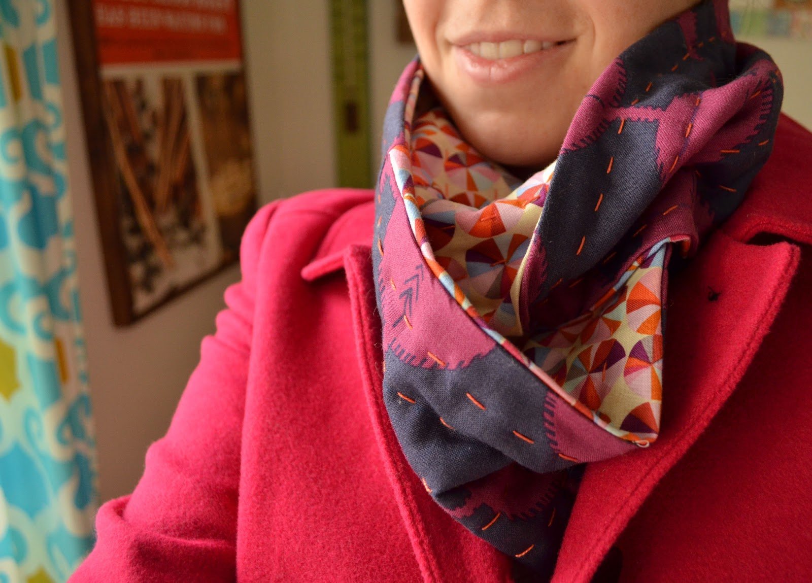 DIY The Fat Quarter Infinity Scarf Sew Homegrown