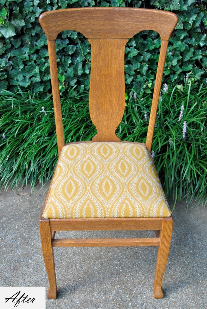 *Guest Post Thursday* – DIY Chair Bottom Makeover