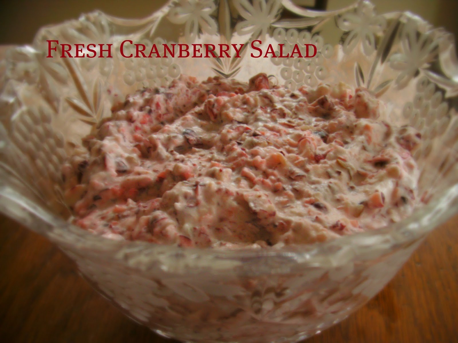 Fresh Cranberry Salad