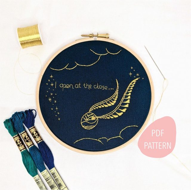 Harry Potter pillow sampler - Digital Cross Stitch Pattern