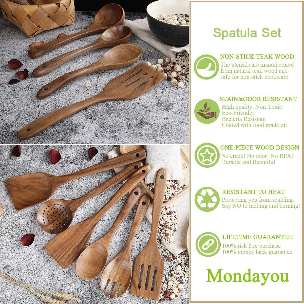 Best wooden kitchen utensils for cooking, serving and eating - Sew