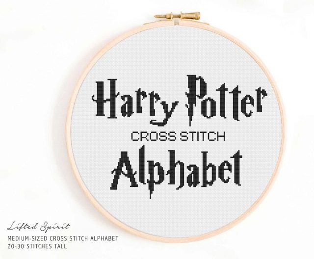 Malfoy Harry Potter Cross Stitch Kits Needlework Counted Kits Embroidery  Craft Cross-stitch DIY Home Dumbledore Ron Weasley Hermione Snape 